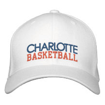 CHARLOTTE White Basketball Cap Baseball Cap