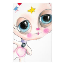 Charm Bunny Stationery Design