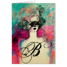 CHARM MONOGRAM GREETING CARDS