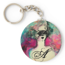 CHARM MONOGRAM KEY CHAIN