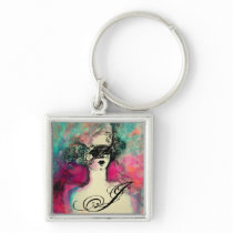 CHARM MONOGRAM KEY CHAINS