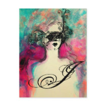 CHARM MONOGRAM POST CARDS