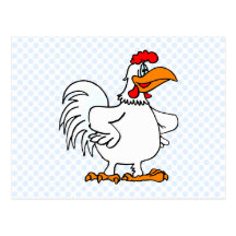 Charmichael Chicken Postcard