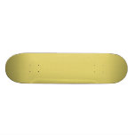 Charming dark yellow flowers with long heart petal custom skate board