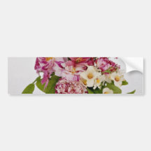Charming Flower arrangement Bumper Sticker