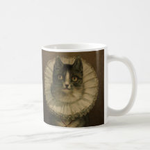 Charming Vintage Cat Custom Mug