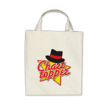 CHART Topper rockabilly design Tote Bags