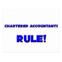 Chartered Accountants Rule! Postcard