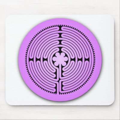 Chartres Labyrinth Mouse mat Mouse Pads by inkles