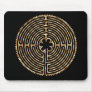 Chartres Labyrinth Pearl Dark Paths Mousepad