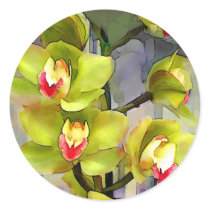 Chartreuse Cymbidiums