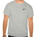 Chartreux cat logo t-shirt