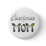 Chartreux Cat Mom Gifts Pins