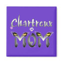 Chartreux Cat Mom Gifts magnets
