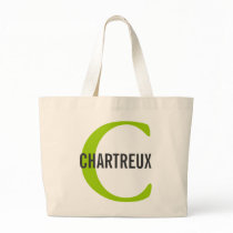 Chartreux Cat Monogram Design Bags