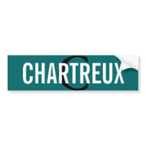 Chartreux Cat Monogram Design