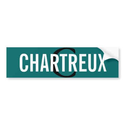 Chartreux Cat Monogram Design by FCACshelter