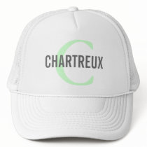 Chartreux Cat Monogram Design