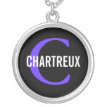 Chartreux Cat Monogram Design