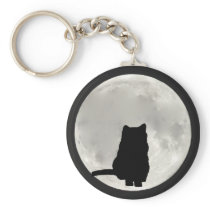 Chartreux Full Moon Keychains