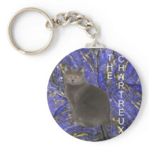 Chartreux Key Chain