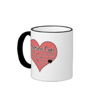 Chartreux Paw Prints Cat Humour Mug