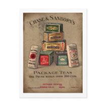 Chase & Sanborn's Tea Postcards