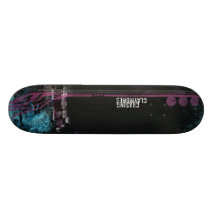 CHASING CLAYMORES-EP art deck Skateboard Deck