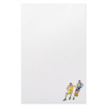 Chasing the basketball stationery