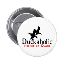 CHASSE DE CANARD BADGE AVEC ÉPINGLE