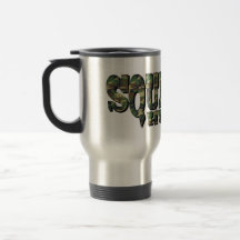 Chasseur de Squatch - motif de Camo Tasses À Café