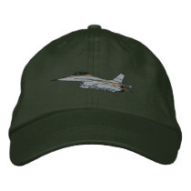 Chasseur F-16 chapeaux brodés