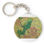 chassie designs I love birds Keychain
