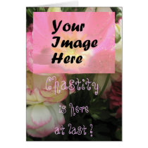 Chastity Greeting Card