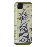 Chat 01 de fillette coques iPhone 4 Case-Mate
