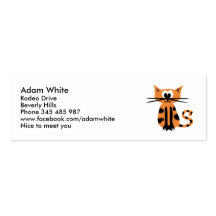 Chat Cartes De Visite Personnelles