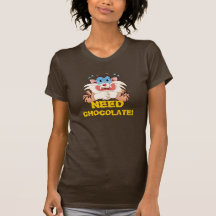 Chat de bande dessinée t-shirt