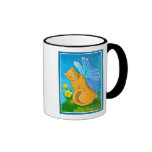 Chat de fée de papillon tasse à café