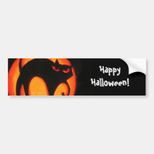 Chat de Halloween Autocollant Pour Voiture