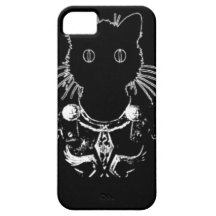 chat de minou de chevalier coque iPhone 5 Case-Mate