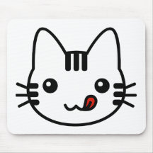 Chat de sushi tapis de souris