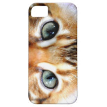 chat exotique du Bengale du cas iPhone5 Tigre-comm Étuis iPhone 5