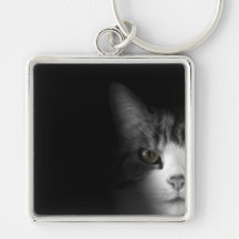 Chat mignon porte-clé