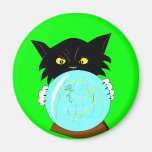 Chat mystique de spirite d'aquarium populaire magnets pour réfrigérateur
