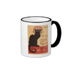 Chat Noir Cabaret Troupe Black Cat Promo Poster Mugs