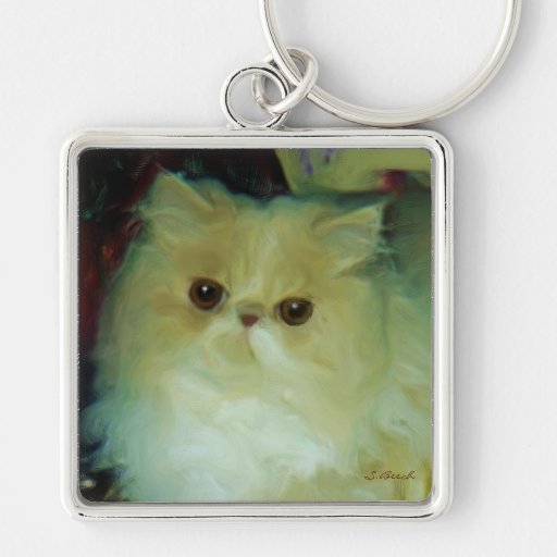 Chat persan Keychain Porte-clefs