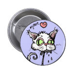 Chat puant badge avec épingle