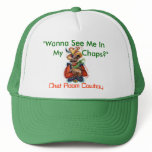 "Chat Room Cowboy" (c) Fun w/CRC Quote ~ Hat Caps