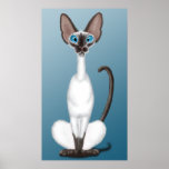 Chat siamois posters