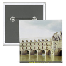 Chateau Chenonceau, Loire Valley, France Pinback Button